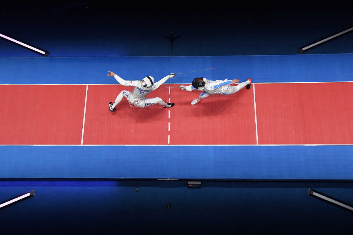 Золото Инны Дериглазовой в фехтовании на рапирах