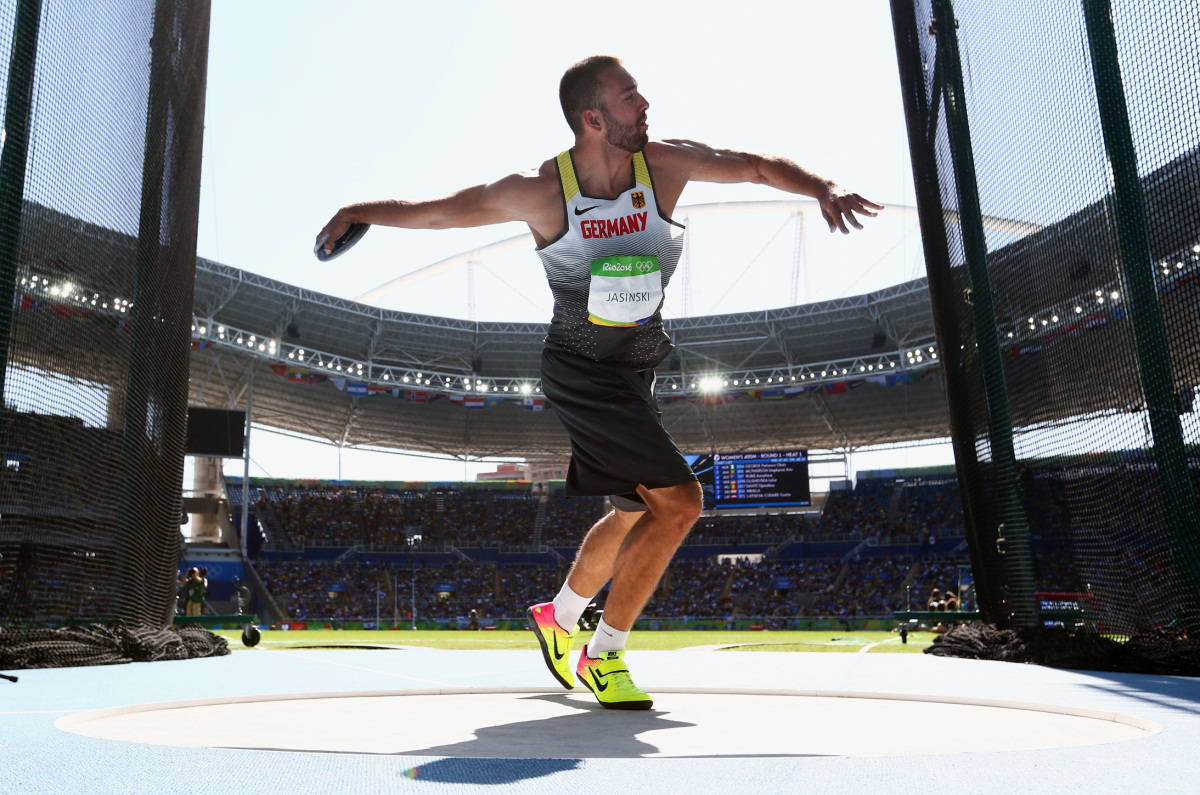 Золото немецкого дискобола Хардинга