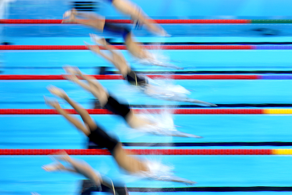 Золото Палтриньери в плавании на 1500 метров