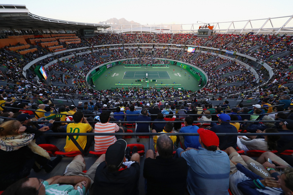 Олимпийский теннис. Поражение Рафаэля Надаля