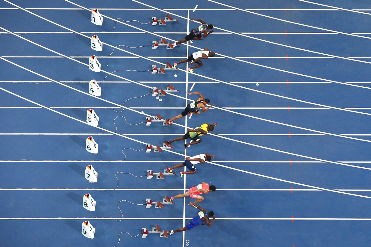 Еще одна победа Усейна Болта на 100-метровке