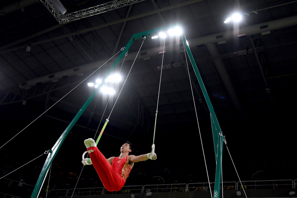 Бронза Дениса Аблязина на кольцах