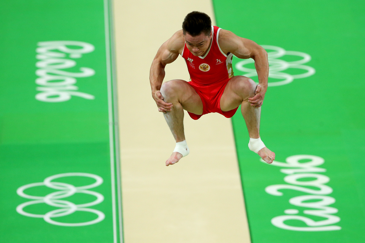 Серебро Дениса Аблязина в опорном прыжке