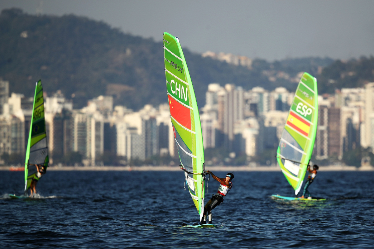 Бронза Елфутиной в парусном спорте