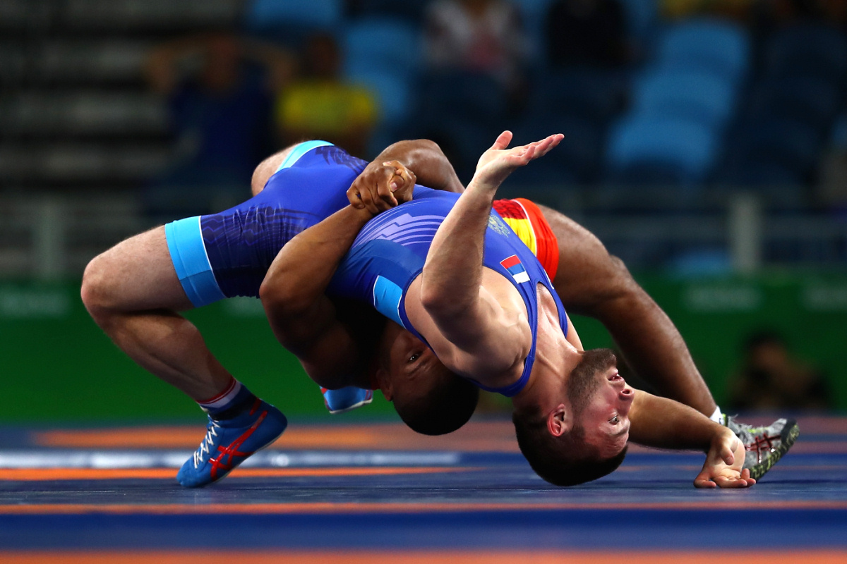 Золотой бой Чакветадзе в греко-римской борьбе