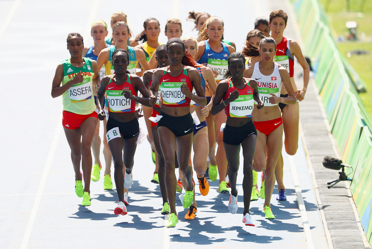 Победа бегуньи Рут Джебет в стипль-чезе