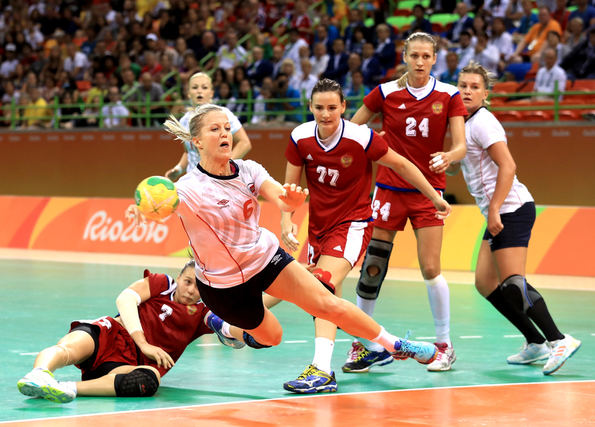 Олимпийский гандбол. Полуфинал. Норвегия — Россия 37:38