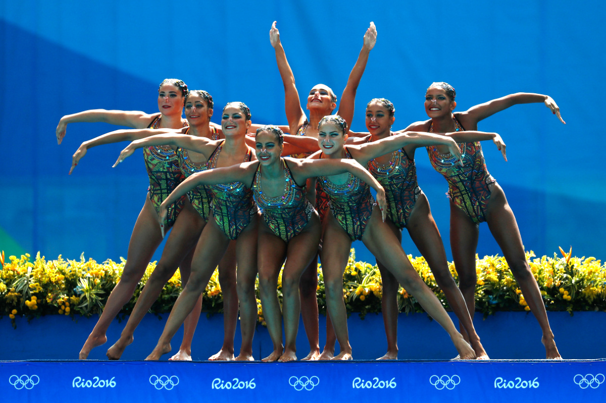 Российские синхронистки — первые в группах