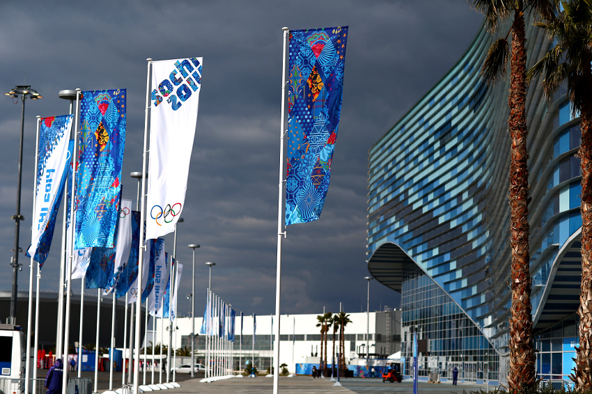 Сочи за день до открытия Олимпиады