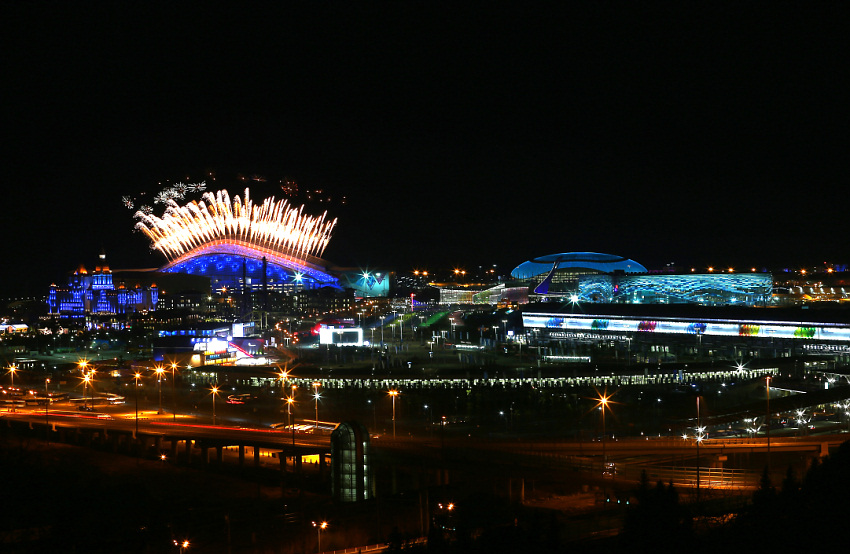 Олимпийский салют Сочи-2014