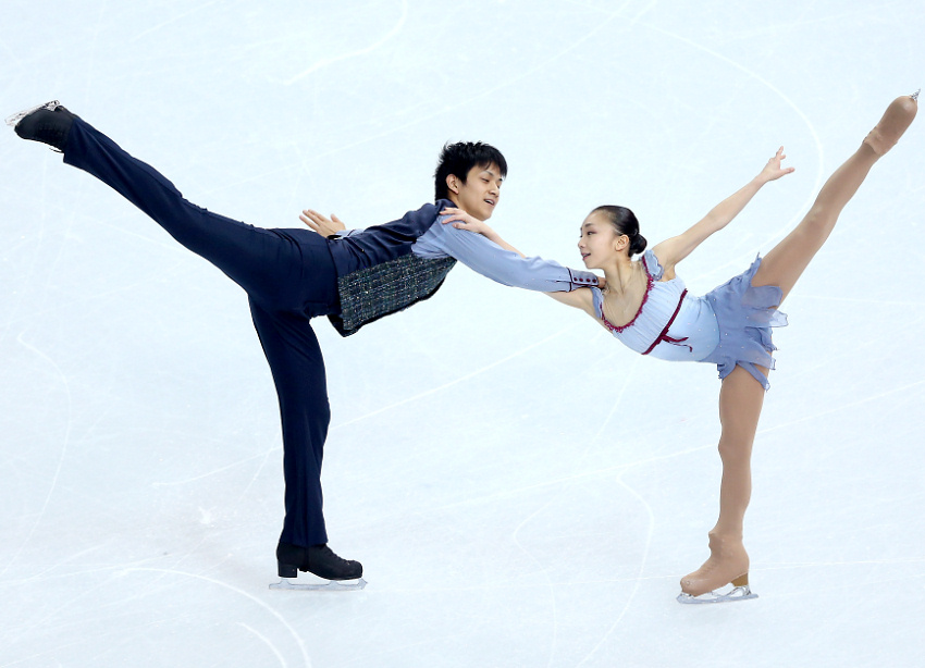 Первое место Столбовой и Климова в произвольной программе