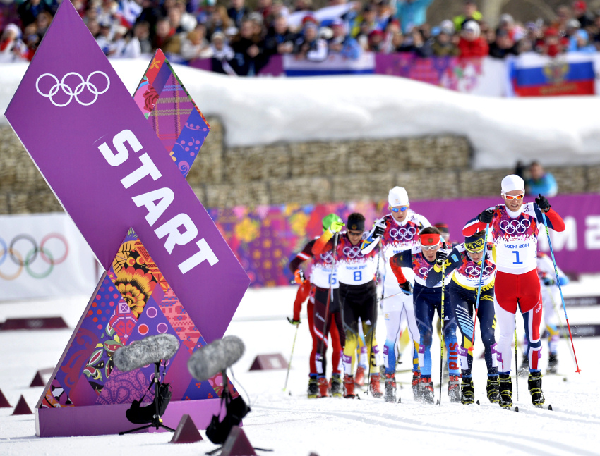 Золото француза Мартена Фуркада в гонке преследования