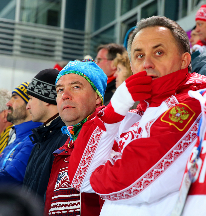 Владимир Путин и Дмитрий Медведев в Сочи