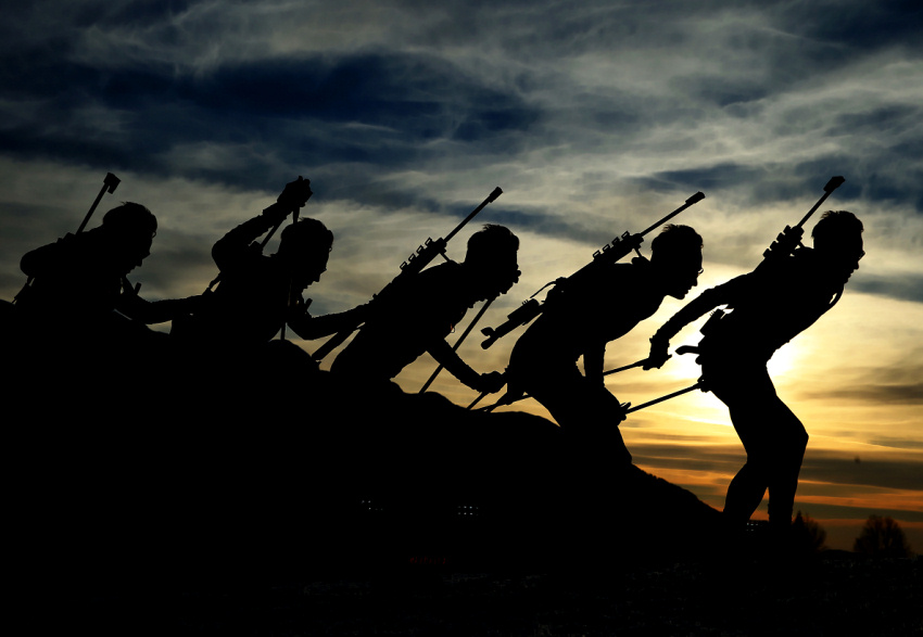 Бронза биатлониста Евгения Гараничева