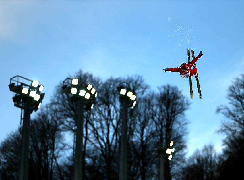 Золото белорусской фристайлистки Аллы Цупер в акробатике