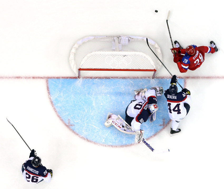 Хоккей. Россия — Словакия 1:0 (по буллитам)