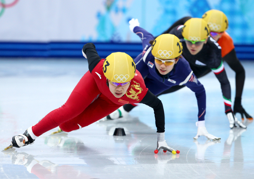 Финал женского шорт-трека на 1500 метров