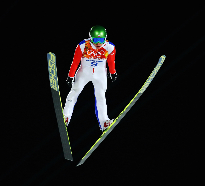 Состязания в прыжках с большого трамплина. Финал