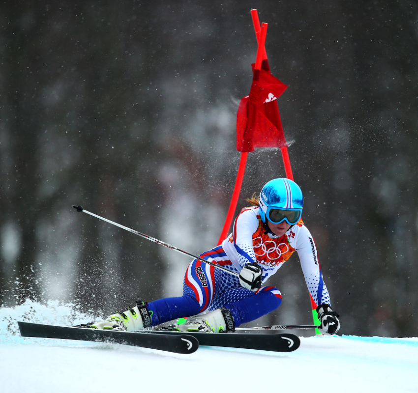 Финал гигантского слалома с Ванессой Мэй
