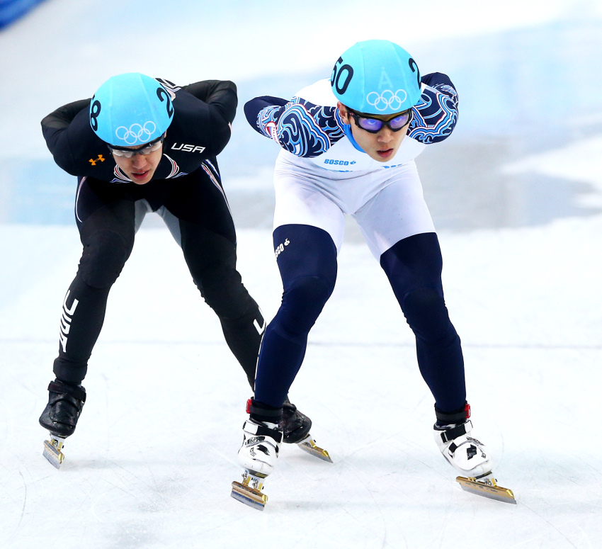 Золото сборной России по шорт-треку в эстафете