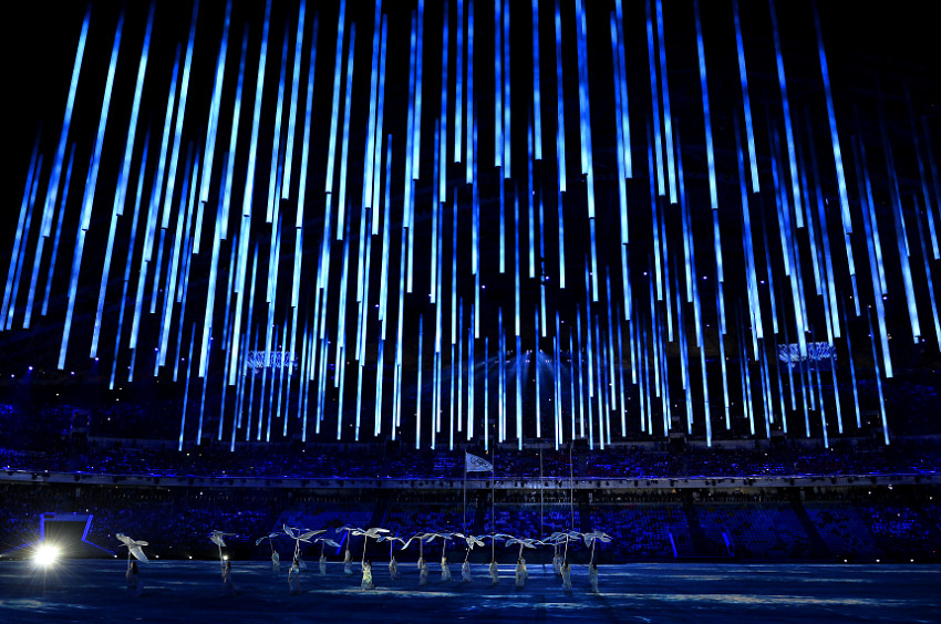 Церемония закрытия Олимпиады в Сочи-2014