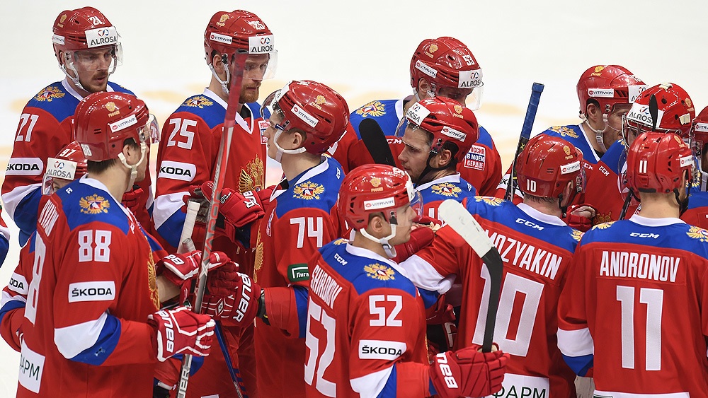 Россияне одержали победу в контрольном матче