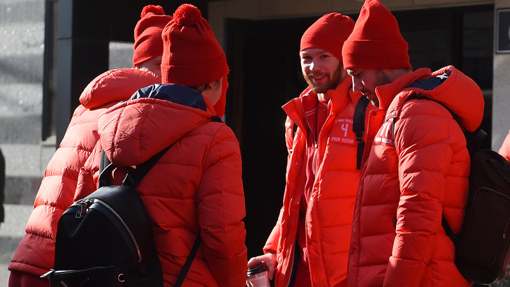 Сборная России по хоккею заселилась в олимпийскую деревню