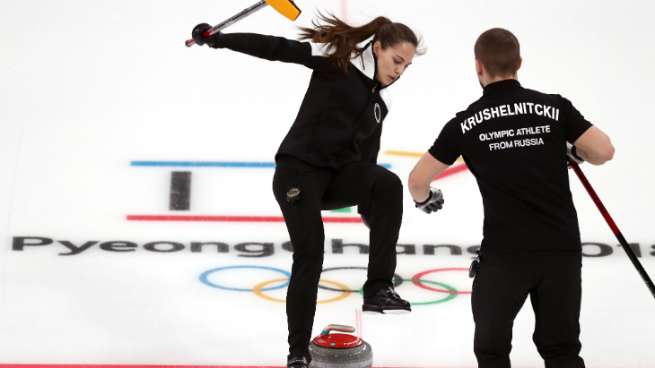 Брызгалова грациозна даже в падении