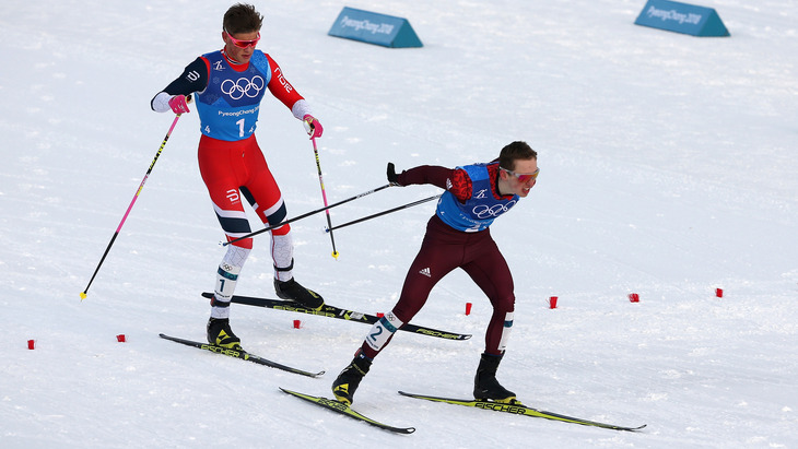 Денис Спицов и Йоханнес Хёсфлот Клебо