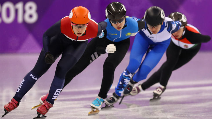 Квалификационный забег Ефременковой