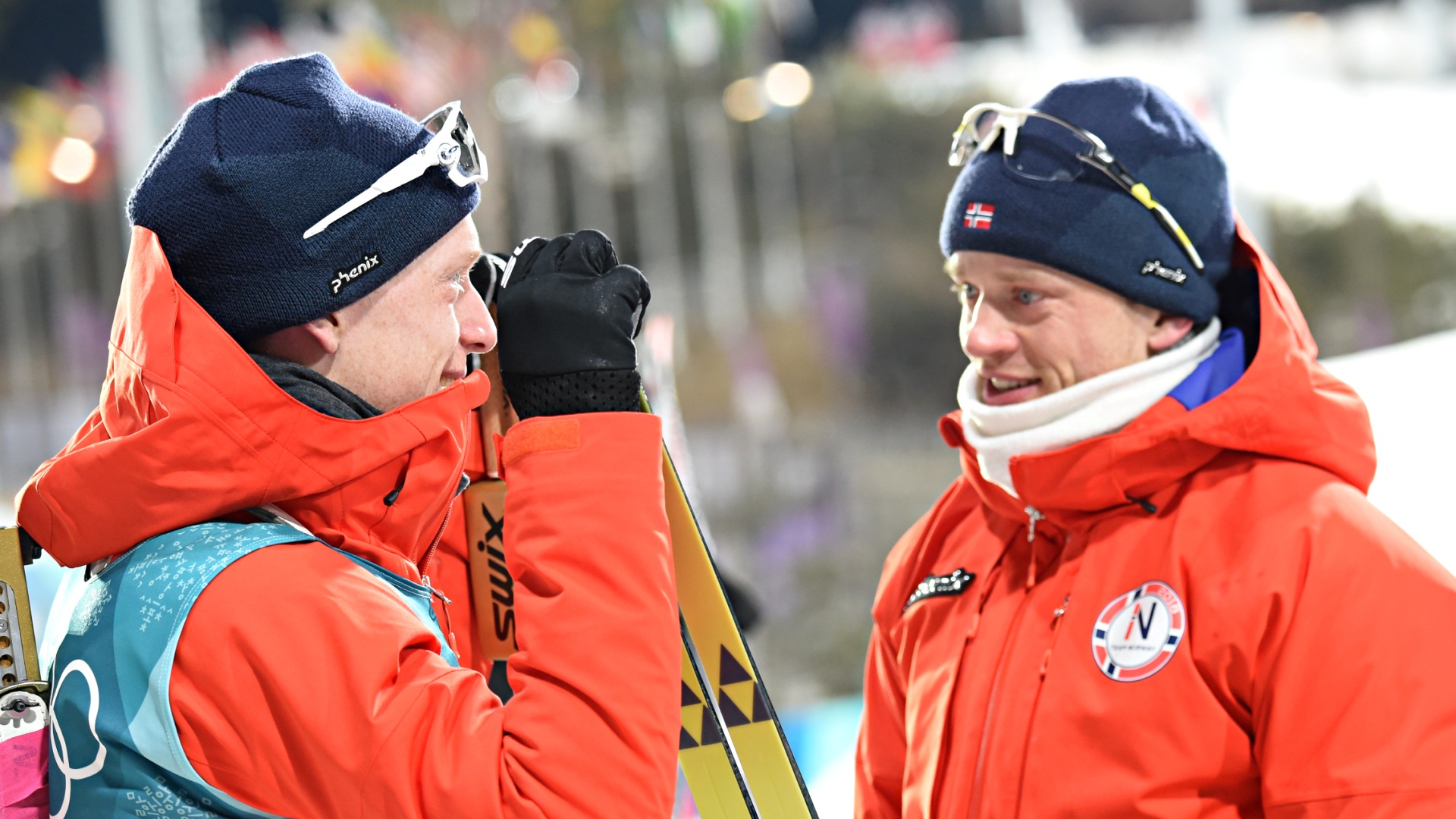 Йоханнес Бё (слева) и Тарьей Бё