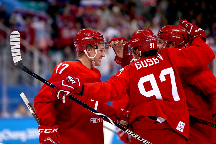 Никита Нестеров (слева) и Никита Гусев (по центру)