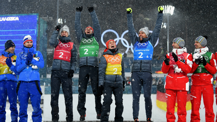 Сборная немецких двоеборцев