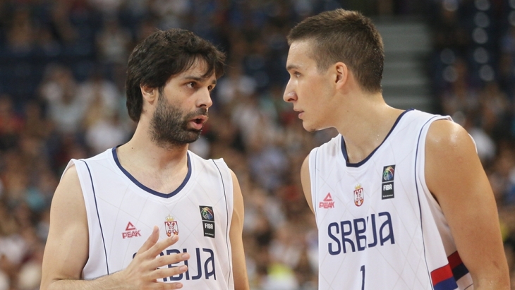 Милош Теодосич (слева) и Богдан Богданович