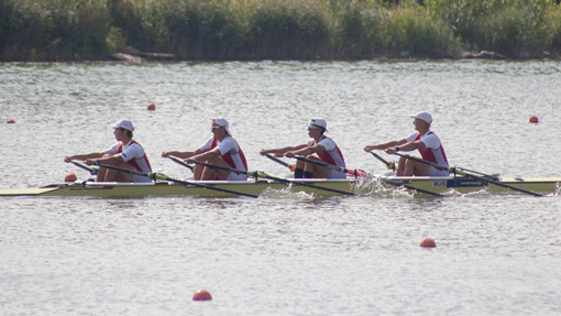 Российские гребцы