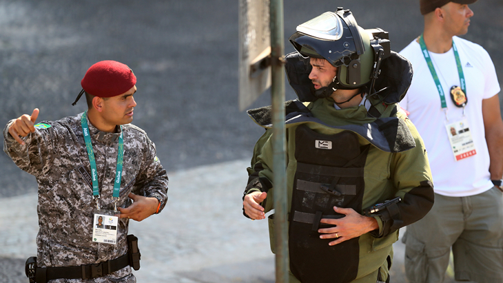 Саперы на Олимпийских играх