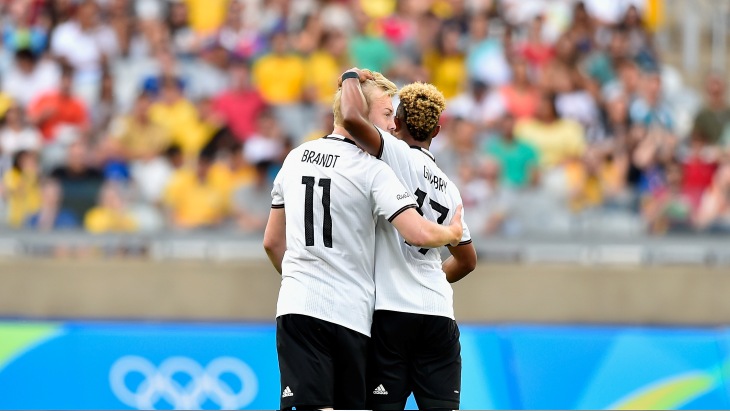 Серж Гнабри и Юлиан Брандт