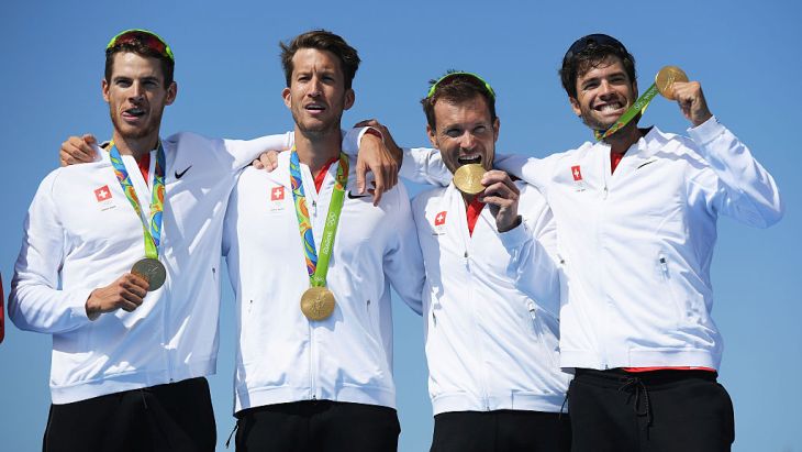 Швейцарцы выиграли золото ОИ в легковесной четверке без рулевого