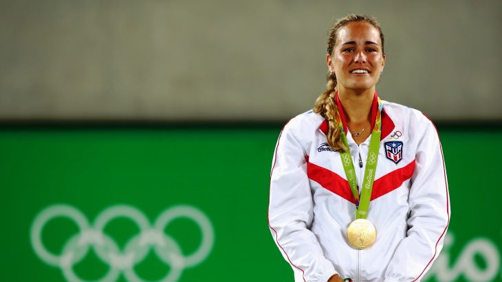 Моника Пуиг не верит своему счастью