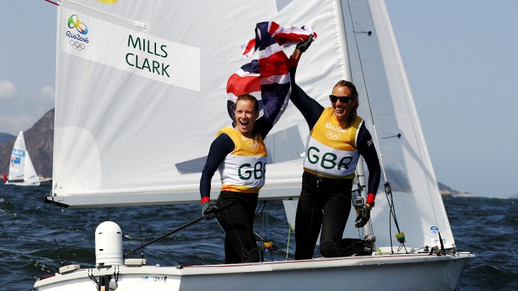 Ханна Миллс и Саския Кларк