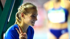 Дарья Клишина не переставала улыбаться даже после провального выступления 