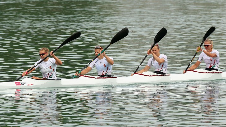 Габриэлла Сабо, Данута Козак, Тамара Чипеш и Кристина Фазекаш Цур
