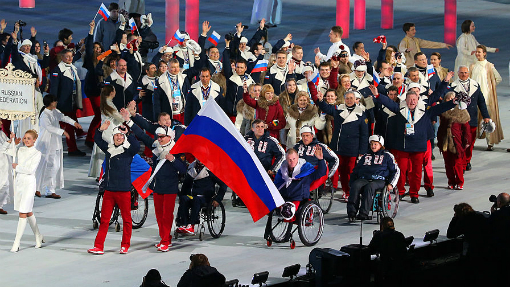 Российские паралимпийцы