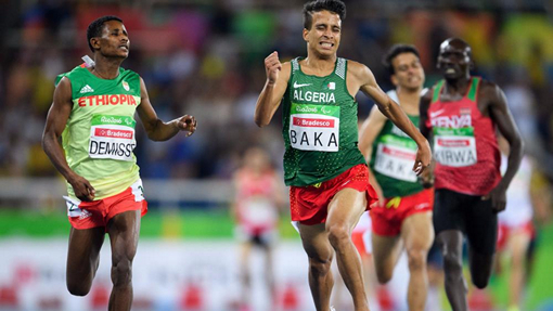 Финиш Абделлатифа Баки