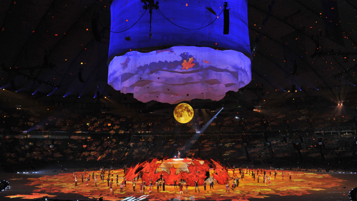 Церемония открытия Олимпиады-2010