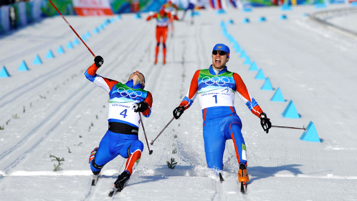 Драматичный финиш Никиты Крюкова и Александра Панжинского
