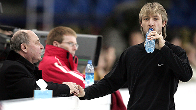 Алексей Мишин и Евгений Плющенко