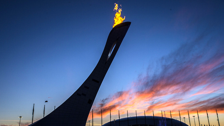 Олимпийский огонь Сочи-2014 12 февраля