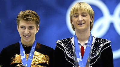 Алексей Ягудин и Евгений Плющенко