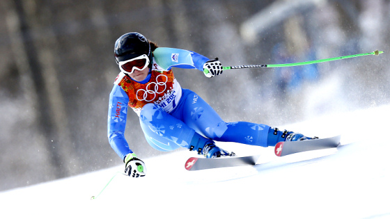 Олимпийская чемпионка Сочи-2014 в скоростном спуске Тина Мазе